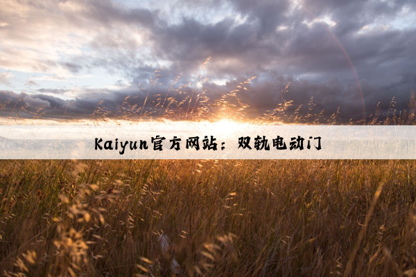 Kaiyun官方网站：双轨电动门