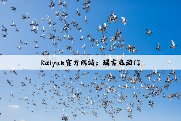 Kaiyun官方网站：瑞吉电动门